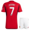 Maillot de Supporter Manchester United Mount 7 Domicile 2023-24 Pour Enfant